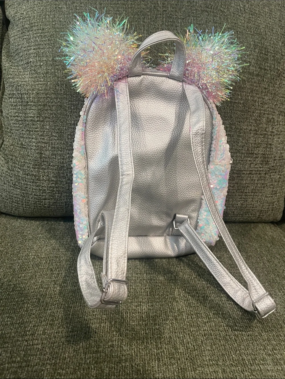 Justice iridescent sequin